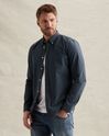American Classic shirt in poplin with stretch – Black Indigo – Casual shirts | PME LEGEND