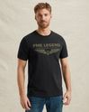 T-Shirt mit Logo – Moonless Night – Herren-T-Shirts | PME LEGEND