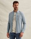 Jeanshemd mit Nahtdetails – Black Indigo – Casual-Hemden | PME LEGEND