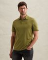 Polo shirt in piqué with stretch and flight pocket – Weeping Willow – Polo shirts | PME LEGEND