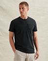 T-shirt with cargo chest pocket – Black Indigo – T-shirts | PME LEGEND