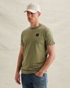 T-shirt in a cotton blend with garment-dye wash – Weeping Willow – T-shirts | PME LEGEND