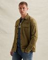 Shirt jacket with chest pockets and badge on the sleeve – Brown – Casual shirts | PME LEGEND