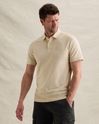 Polo shirt in piqué with stretch and flight pocket – Castle Wall – Polo shirts | PME LEGEND