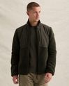 Sherpa hybrid jacket with zipper closure – Weeping Willow – Jackets | PME LEGEND