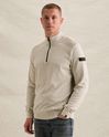 Pullover in 100% cotton with half-zip – Castle Wall – Pullovers | PME LEGEND