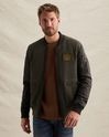 Hybrid jacket with badges and zipper closure – Weeping Willow – Jackets | PME LEGEND