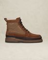 Wingmark boot in suede and canvas – Brown – Boots | PME LEGEND