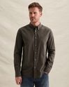 American Classic shirt in poplin with stretch – Grey Comfort Denim – Casual shirts | PME LEGEND