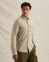Shirt with garment-dye wash and chest pocket – Castle Wall – Dress shirts | PME LEGEND