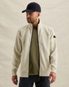 Sweat jacket with zipper closure and quilted pattern – Castle Wall – Sweatshirts | PME LEGEND