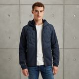 Hybrid jacket with hood – Black Indigo – Sweatshirts & hoodies | CAST IRON
