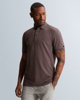 Polo shirt in cotton with stretch – Burnshed Lilac – Polo shirts | CAST IRON