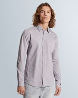 Shirt in twill jersey – Burnshed Lilac – Dress shirts | CAST IRON