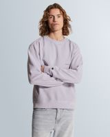 Sweatshirt with off-placed logo – Burnshed Lilac – Sweatshirts & hoodies | CAST IRON