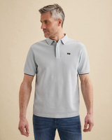 Polo van pique met structuur – Black Indigo – Polo's | VANGUARD