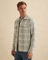 Shirt jacket met allover ruitpatroon en structuur – Castle Wall – Shirt jackets | VANGUARD