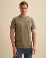 T-shirt met badge – Coriander – T-shirts | VANGUARD