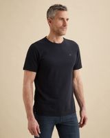 T-shirt met streepstructuur – Black Indigo – T-shirts | VANGUARD