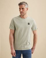 T-shirt with badge and crew neck – Weeping Willow – T-shirts | VANGUARD