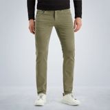 Tailwheel slim fit broek van colored denim – Weeping Willow – Broeken & shorts | PME LEGEND