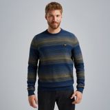 Trui met streeppatroon – Black Indigo – Truien | PME LEGEND