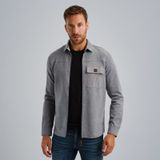 Shirt jacket met ritssluiting – Grey Comfort Denim – Overshirts | PME LEGEND