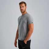 T-shirt met artwork – Grey Comfort Denim – T-shirts | PME LEGEND