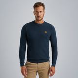 Trui van katoen mouliné – Black Indigo – Truien | PME LEGEND