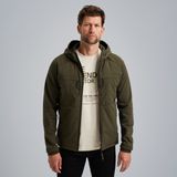 Hybrid jacket van een materiaalmix – Weeping Willow – Sweatshirts | PME LEGEND