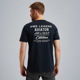 T-shirt met backprint – Black Indigo – T-shirts | PME LEGEND