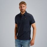 Polo met jacquardpatroon – Black Indigo – Polo's | PME LEGEND