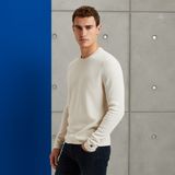 Pullover in cotton/modal – Snow White – Pullovers | CAST IRON