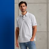 Polo van twill jersey – Grey Comfort Denim – Polo's | CAST IRON