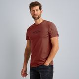 T-shirt met artwork – Russet Brown – T-shirts | PME LEGEND