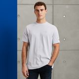 T-shirt van 100% katoen – Grey Comfort Denim – T-shirts | CAST IRON