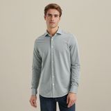 Oxford overhemd van jersey – Weeping Willow – Smart casual overhemden | VANGUARD