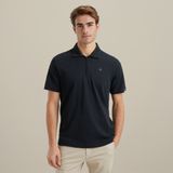 Polo met ritssluiting – Black Indigo – Polo's | VANGUARD