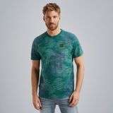 T-shirt met allover print – Weeping Willow – T-shirts | PME LEGEND