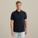 Polo met wafelstructuur – Black Indigo – Polo's | VANGUARD