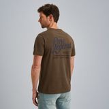 T-shirt met artwork – Brown – T-shirts | PME LEGEND