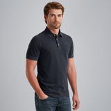 Polo met garment-dye wassing – Black Indigo – Polo's | PME LEGEND