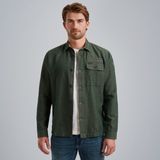 Shirt jacket van katoen/linnen – Weeping Willow – Casual overhemden | PME LEGEND