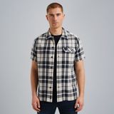 Overhemd met korte mouwen – Black Indigo – Casual overhemden | PME LEGEND