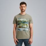 T-shirt met artwork – Weeping Willow – T-shirts | PME LEGEND