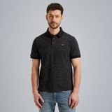 Polo met allover print – Black Indigo – Polo's | PME LEGEND
