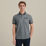 Polo met borstzak – Grey Comfort Denim – Polo's | VANGUARD