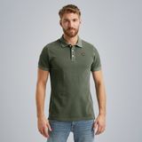 Polo met garment-dye wassing – Weeping Willow – Polo's | PME LEGEND