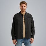 Shirt jacket met drukknopen – Brown – Casual overhemden | PME LEGEND