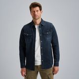 Denim shirt met drukknopen – Black Indigo – Casual overhemden | PME LEGEND